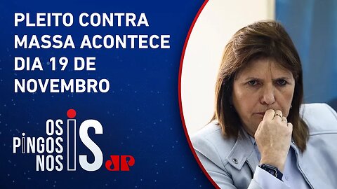 Bullrich anuncia apoio a Javier Milei no 2º turno das eleições argentinas