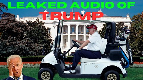 Leaked video shows Trump slam Biden at the golf course!!