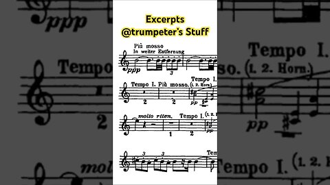 [TRUMPET EXCERPTS] Symphony No.1 (Gustav Mahler)