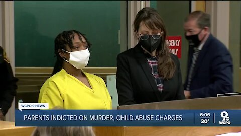 Parents indicted on murder and child abuse charges in the death of their 5-month-old baby