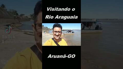 Visitando o Rio Araguaia em Aruanã-GO