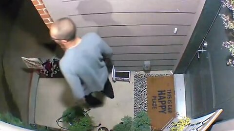 Close Call: Man narrowly escapes police flashbang during morning raid