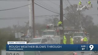 Strong winter weather hits Southern AZ