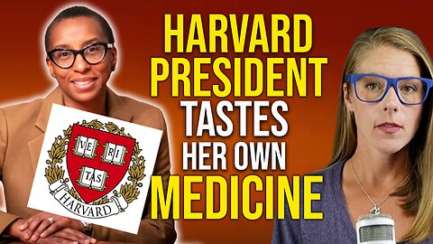 Harvard President tastes her own medicine || Rob Montz