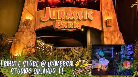 Full Tour of the Jurassic Park Tribute Store | Universal Studios Orlando Resort | 2023
