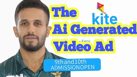 The AI generated video add that features a cricketer and a famous actor.