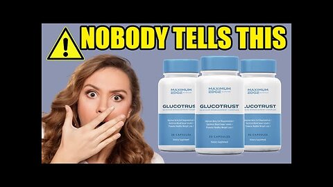 GLUCOTRUST REVIEW - BE CAREFUL! Does GLUCOTRUST Works? GLUCOTRUST Reviews