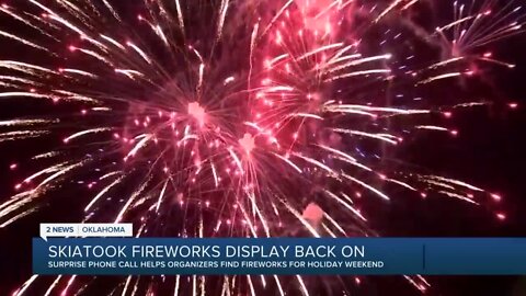 Skiatook's annual 'Fantasy in the Sky' fireworks show is happening despite supply chain issues