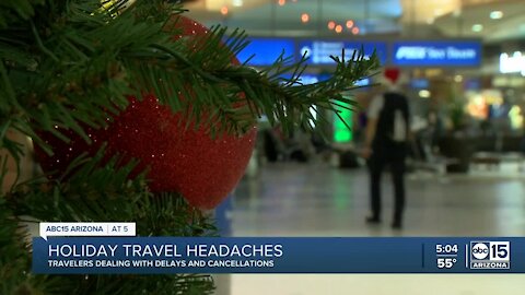 Christmas Eve headaches continue for folks flying through Sky Harbor
