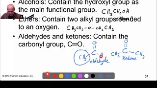 organic chemistry classes of compounds