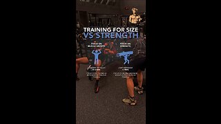 Size Training Vs Strength Training