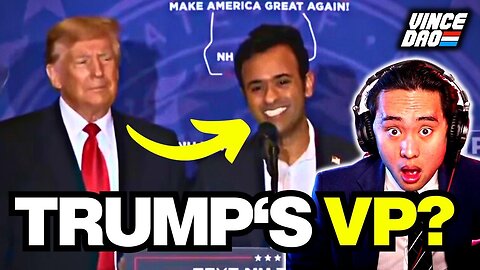 Vivek Ramaswamy SPEAKS At Trump Rally While "VP" Chants ERUPT From Crowd!