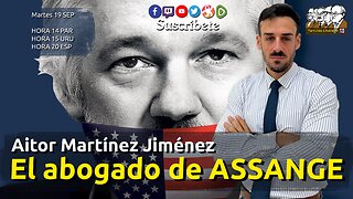 El abogado de ASSANGE: Aitor Martínez Jiménez