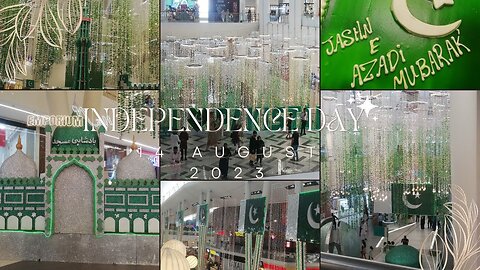 INDEPENDENCE DAY CELEBRATION AND DECORATION AT EMPORIUM MALL