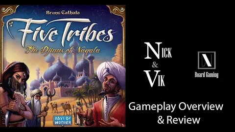 Five Tribes & The Artisans of Naqala Expansion Overview and Review