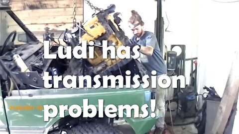 Ludi had problems with his transmission!