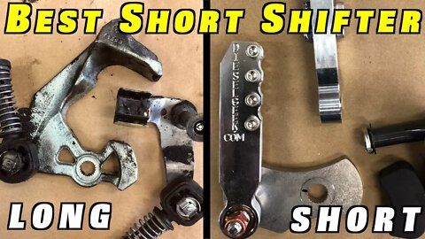 How to Install a Short Shifter and Adjust Shift Cables
