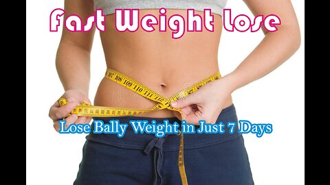 How to lose Weight Fast Without Working Out 2023