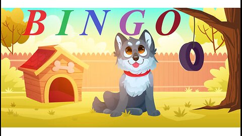 BINGO Dog Poem 2024 - New Nursery Rhyme Songs #2024 - Cartoons for Babies - English Poems
