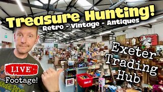 Treasure Hunting @ The Exeter Trading Hub | Over 50 Booths! | Retro Vintage Antiques