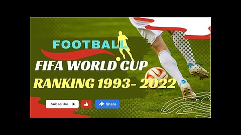 FIFA World Cup Rankings 1993-2022 Unveiled !