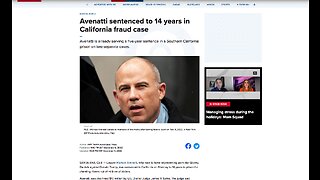 Michael Avenatti sentenced to 14 years in California fraud case