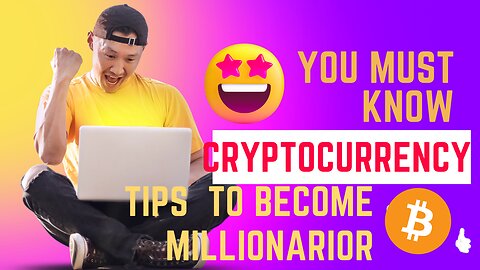 You must know crypto currency tips /millionar task /crypto airdrops