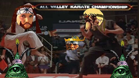 The illuminati Kid: Jesus Larusso vs Johnny Horus Lawrence of Cobra Kai 🐍