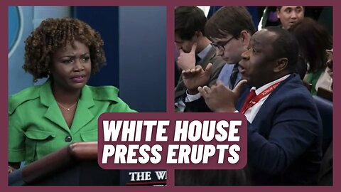 CHAOS in the White House Press Room - O'Connor Tonight