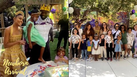 Dwyane Wade & Gabrielle Union Celebrates Daughter Kaavia's 5th B-Day! 🥳