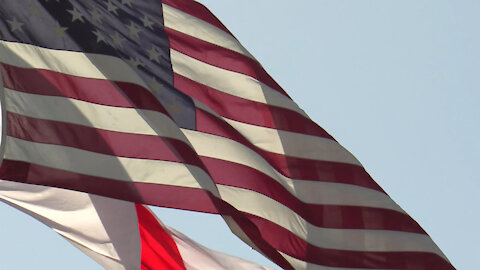 III MEF Clemson/UConn Pledge of Allegiance Video