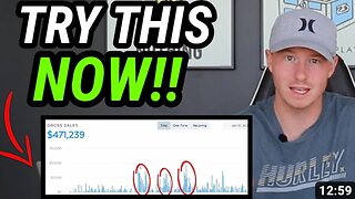 Copy This $10K/mo High Ticket Affiliate Marketing HACK For 2023!