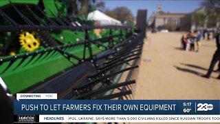 Farmers push to fix own equipment which may reduce food prices