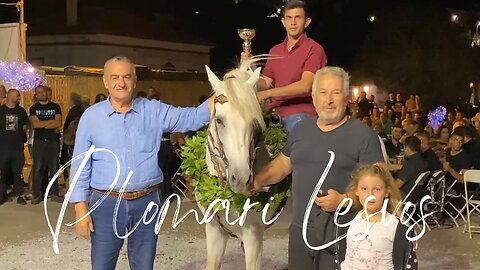Festivities of Agios Modestos horse pageants Plomari Lesvos