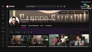 Mais um Podcast na Odysee por causa da repressão do youtube: Leandro Salgado Interview Podcast