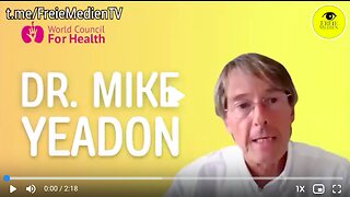 EX-Pfizer-Vizepräsident Dr. Mike Yeadon: "I am ashamed I was for vaccinations" 💥