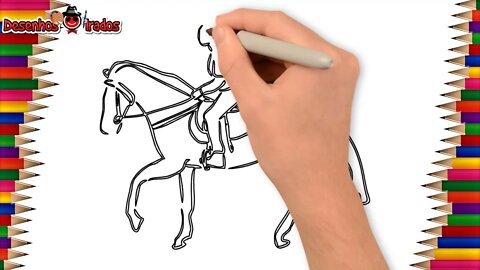 Mulher Galopando de Cavalo | Galloping Horse Woman | Desenhos Irados Nº 008 |2021