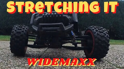 Taxxas Xmaxx widemaxx install + HUGE jumps