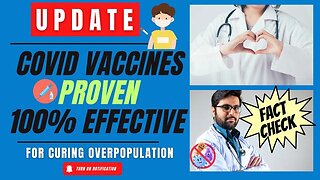 Covid Vaccines Proven 100% Effective