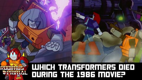 Which Transformers Died During The Transformers: The Movie?