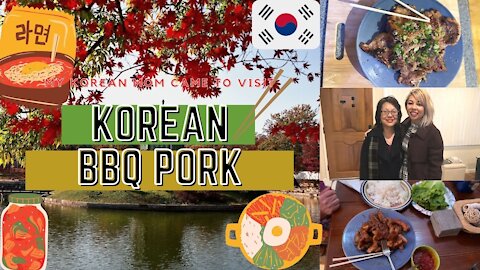 My Korean Mom Came to Visit & Cooked | Episode 2: Korean BBQ Pork (Bulgogi)