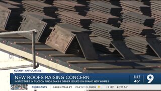 "Builder negligence:" New homes' roofs raise concerns in Tucson