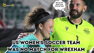 Wrexham's ex-players beat US Women TWELVE-NIL | Reaction