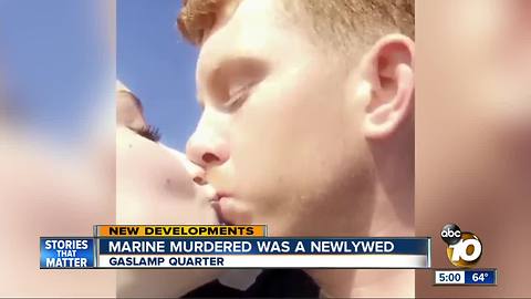 Camp Pendleton Marine murdered downtown was a newlywed