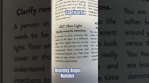 Capricorn Angel Number 457#capricorn tarot#Angel numbers