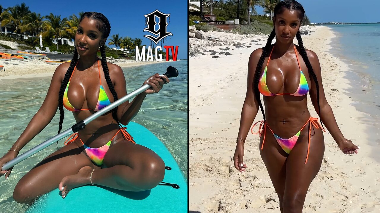 Gyattt! 43 Year Old Grandma Bernice Burgos Destroys The Beach During  Vacation! 🏝