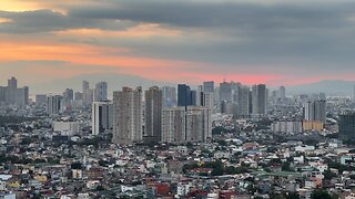 Manila Makati Skyline Hi-Resolution HD Video Unedited