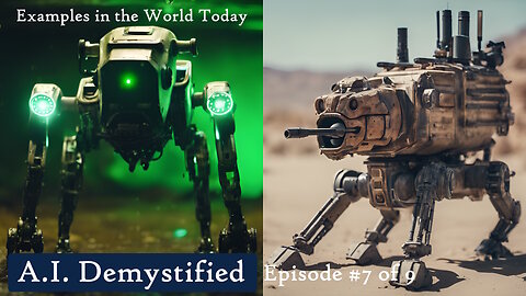 AI Demystified E7of9 Examples of AGI Robots in World Today 2024-Artificial General Intelligence Book