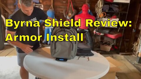 Byrna Shield Review: Armor Install