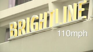 How fast is 110 mph? Brightline testing trains at that speed